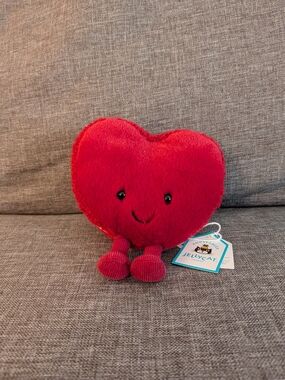 Jellycat Arlette Heart Macaron